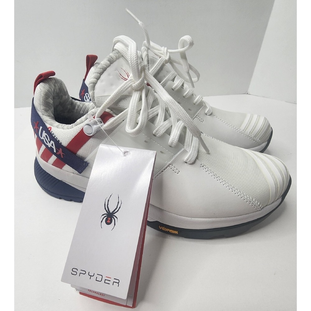 Spyder Womens Shasta White Hiking Running Casual Shoes Size 7 NWOB